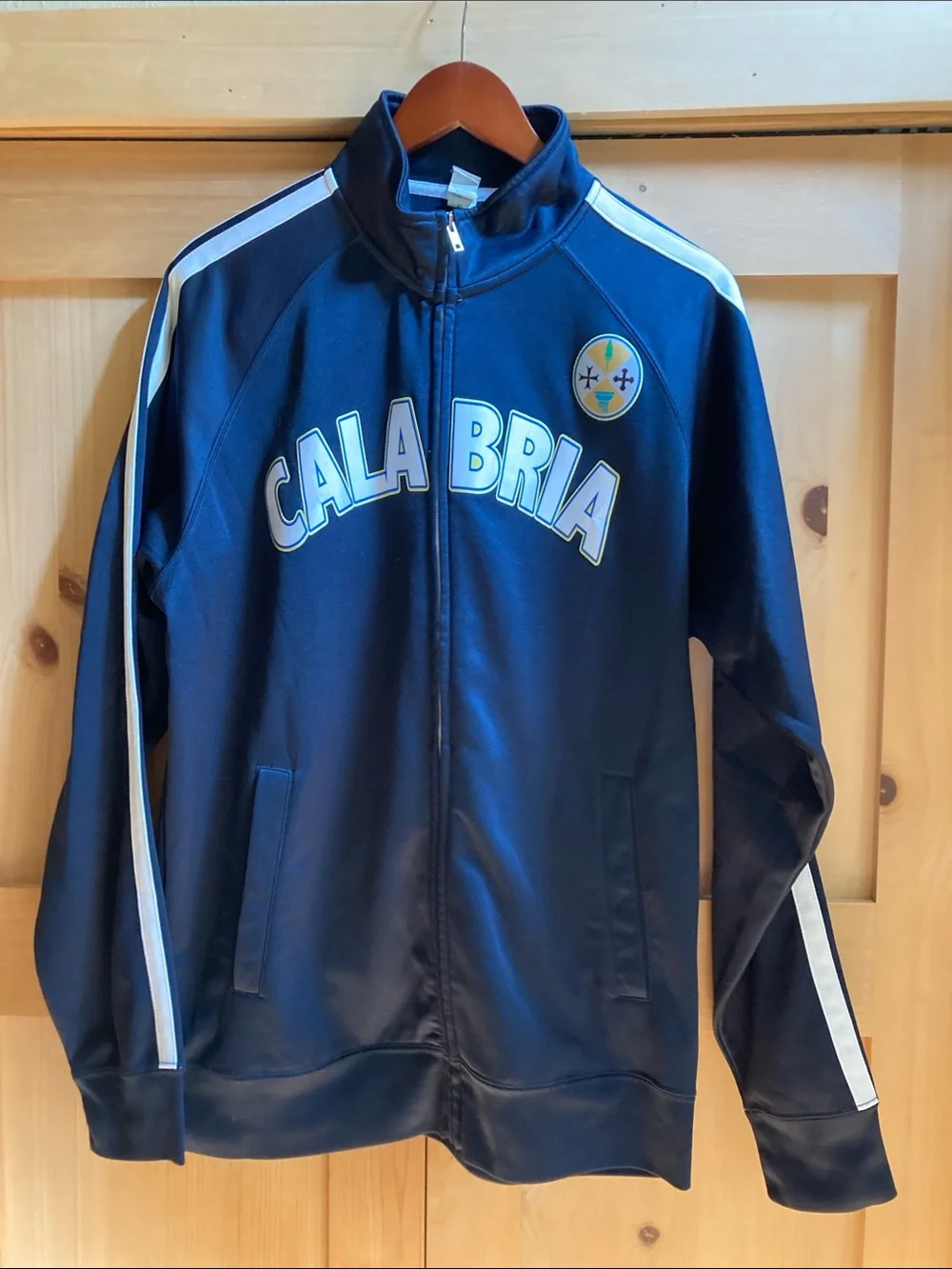 Calabria Hardcore Italians Navy Track Jacket
